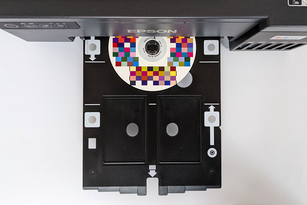Printer with CD