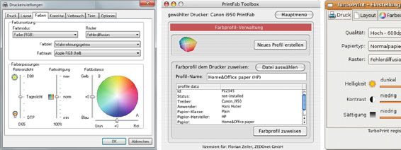 Screenshots: Windows, OS X and Linux
